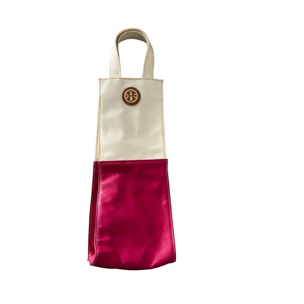 TORY BURCH | Wine Tote /Carrier | Hot Pink